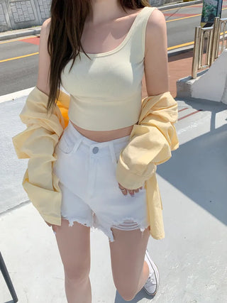 Vintage distressed shorts