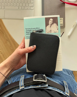Round Zip Compact Wallet