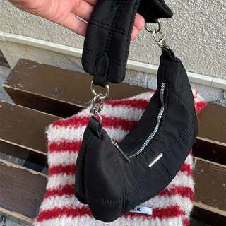 Silverpoint Nylon Shoulder Bag