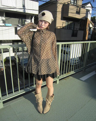 Custom suede long boots