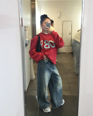 (Unisex) POBA Patch Sweatshirt