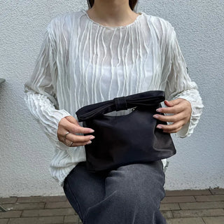 See-through wave blouse