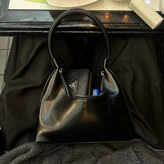 (Unisex) Simple Line Shoulder Bag