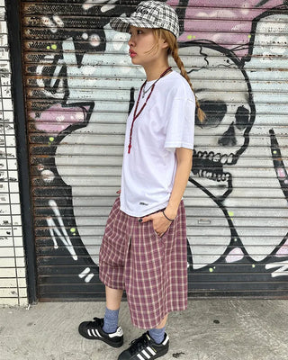 (ORIGINAL) Block Logo Basic Half T-Shirt