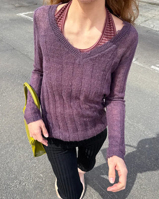 Border halter neck