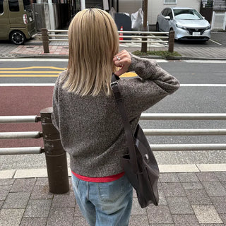 Basic Big Shoulder and Tote Bag