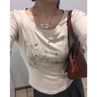 Vintage round t-shirt