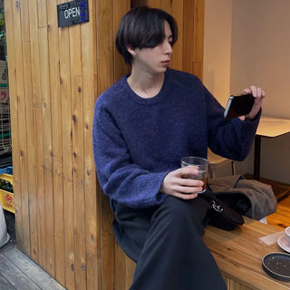 (Unisex) Color Round Knit