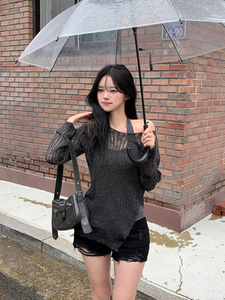 Buckle shoulder bag
