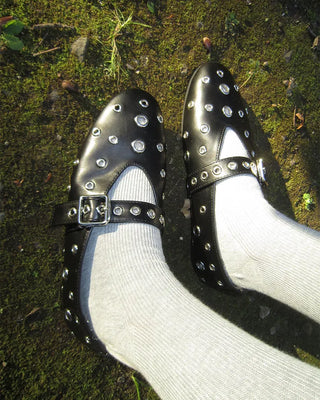 Eyelet Mary Jane