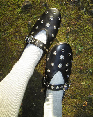 Eyelet Mary Jane
