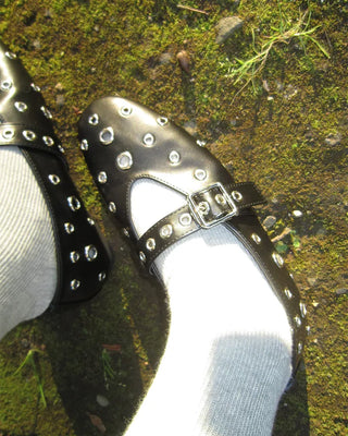 Eyelet Mary Jane