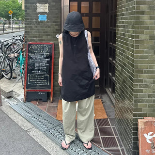 Cotton midi dress