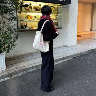 (Unisex) Ribbed Round Knit
