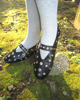 Eyelet Mary Jane