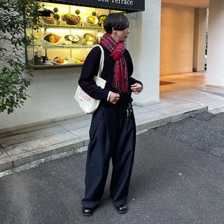 (Unisex) Ribbed Round Knit