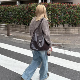 Basic Big Shoulder and Tote Bag