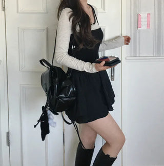 Layered camisole dress