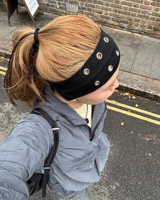 Double eyelet headband