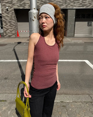 Border halter neck