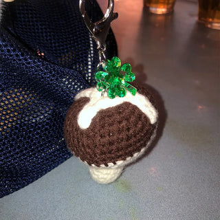 Mushroom keychain