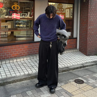(Unisex) Color Round Knit