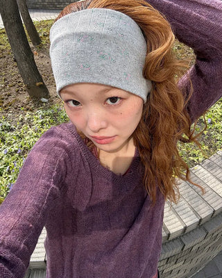 Flower pattern hairband