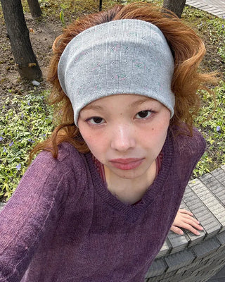 Flower pattern hairband