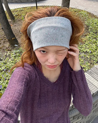 Flower pattern hairband