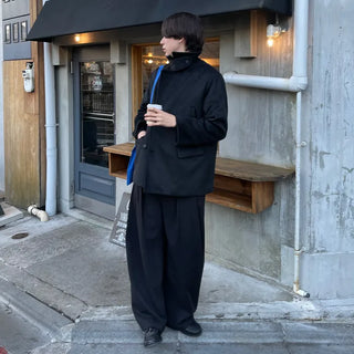 (Unisex) Double Half Coat