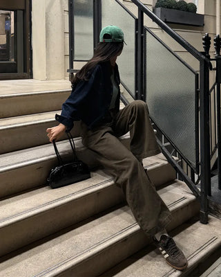 Pocket Point Cotton Wide Pants