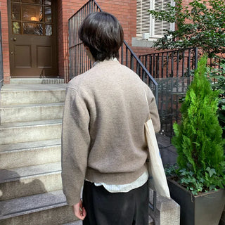 (Unisex) Wool Round Knit