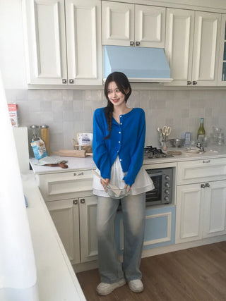 Daily knit cardigan