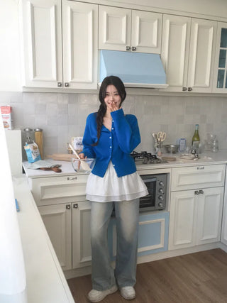 Daily knit cardigan