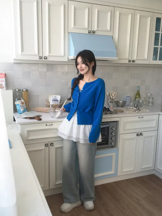 Daily knit cardigan