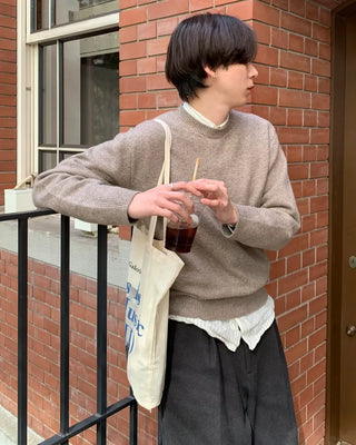 (Unisex) Wool Round Knit