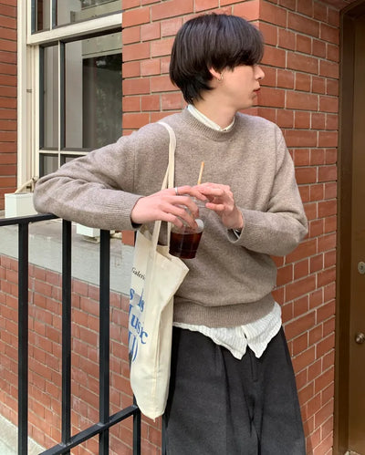 (Unisex) Wool Round Knit