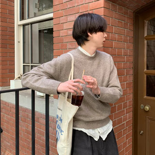 (Unisex) Wool Round Knit