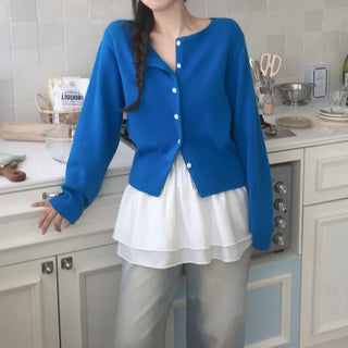 Daily knit cardigan