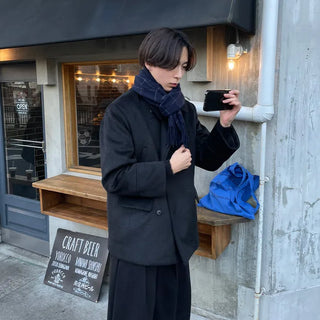 (Unisex) Double Half Coat