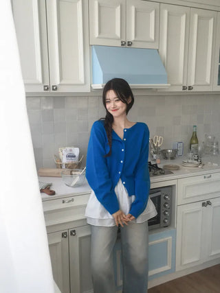 Daily knit cardigan