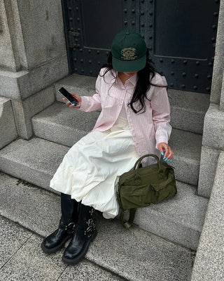 Life Embroidered Straight Cap