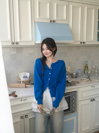 Daily knit cardigan