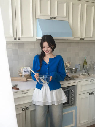 Daily knit cardigan