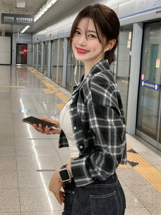 Daily check shirt (2 colors)