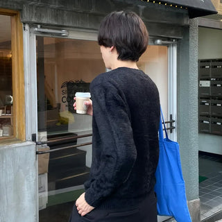 (Unisex) Soft V-Neck Knit