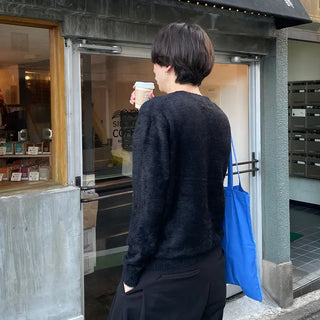 (Unisex) Soft V-Neck Knit