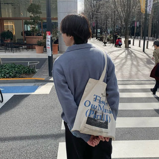 Open-collar knit