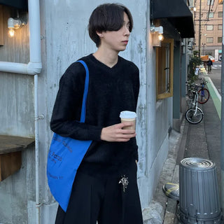 (Unisex) Soft V-Neck Knit