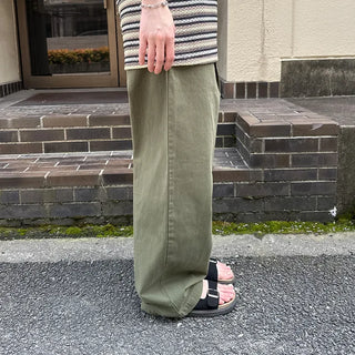 (Unisex) Casual Cotton Elastic Waist Pants